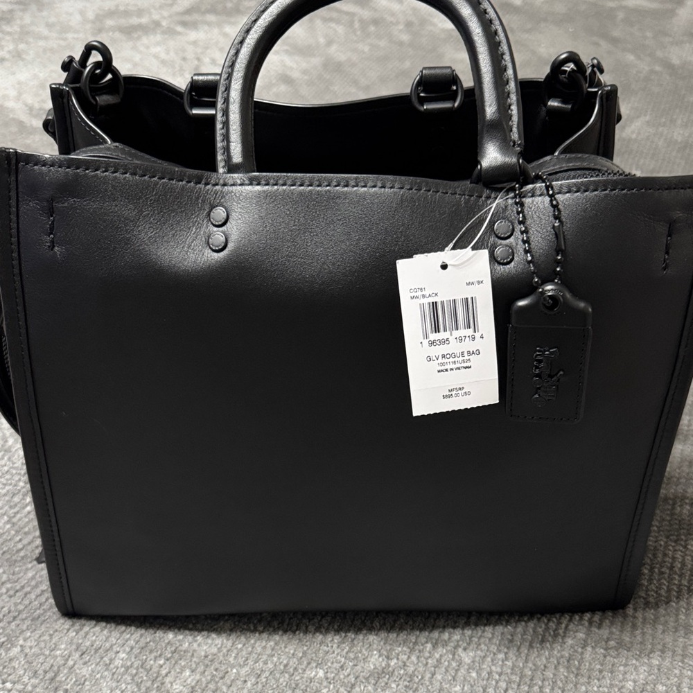 Coach Black ROGUE BAG